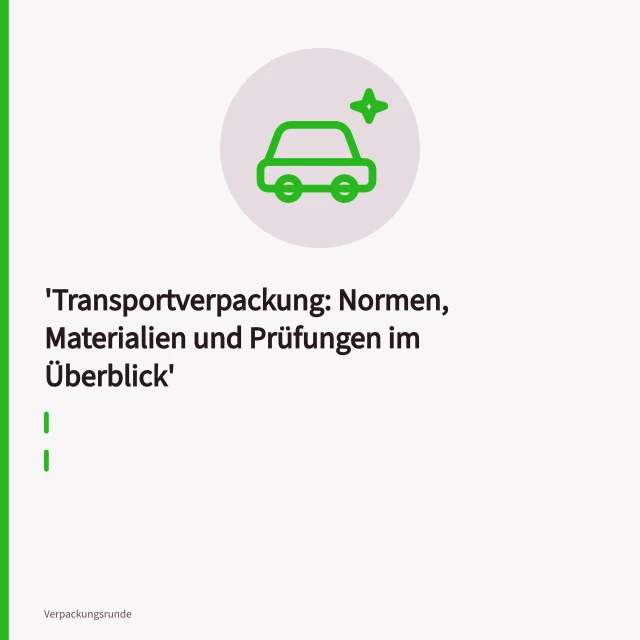 Wellpappe-Versandkarton auf Palette mit Umreifung in Versandhalle. Transportverpackung: Normen, Materialien und Prüfungen im Überblick